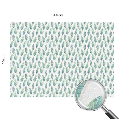 Brise-vue pour fenêtre feuilles tropicales