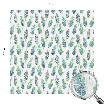 Brise-vue pour fenêtre feuilles tropicales