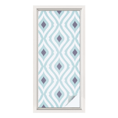 Sticker fenêtre vitrail adhésif Élégance moderne