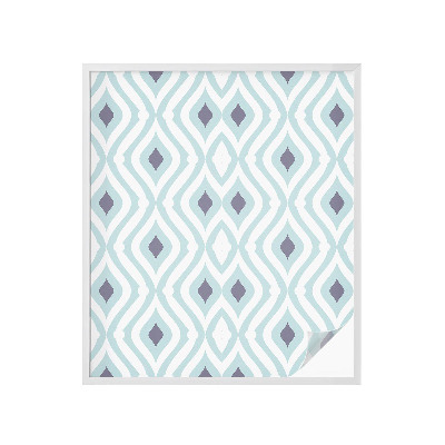 Sticker fenêtre vitrail adhésif Élégance moderne