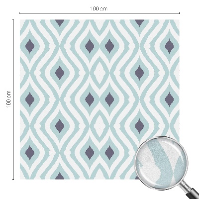 Sticker fenêtre vitrail adhésif Élégance moderne