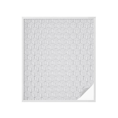 Film occultant pour fenêtre Solides hexagonaux