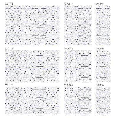 Film adhésif pour vitrage dépoli vitrail losanges violets