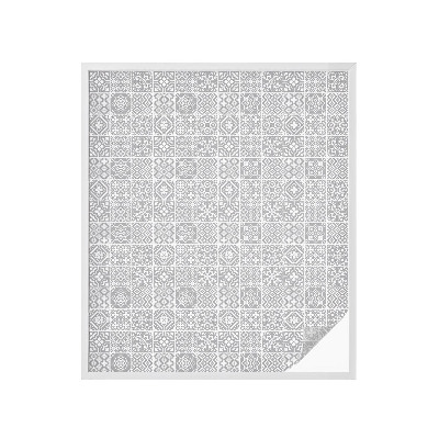 Film occultant pour fenêtre Élégance géométrique