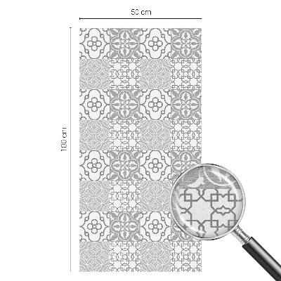 Film solaire fenêtre décoratif aspect vitrail Motifs classiques