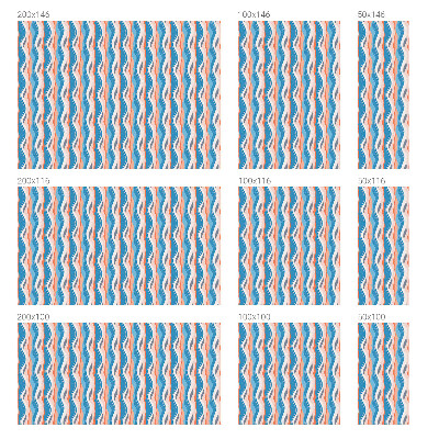 Film solaire fenêtre décoratif aspect vitrail Rythme ondulé