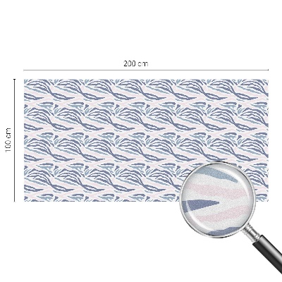 Brise-vue pour fenêtre Motif zèbre