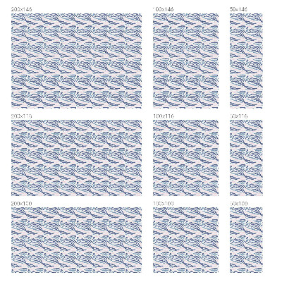 Brise-vue pour fenêtre Motif zèbre