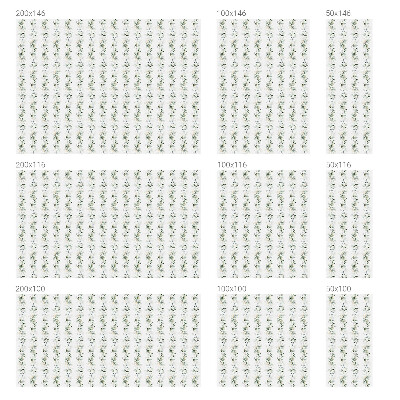 Film adhésif pour vitrage dépoli vitrail charme des plantes