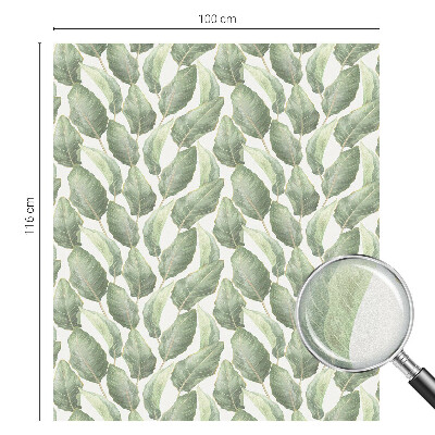 Brise-vue pour fenêtre Feuilles vertes