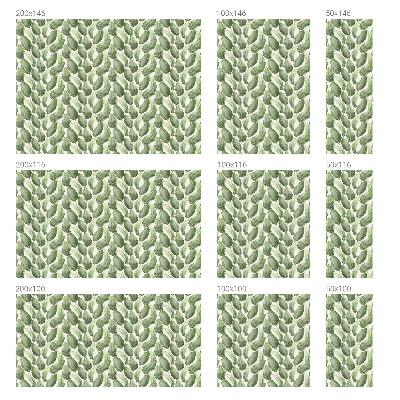 Brise-vue pour fenêtre Feuilles vertes