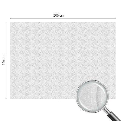 Film adhésif pour vitrage dépoli vitrail Arches grises