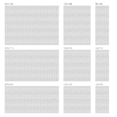 Brise-vue pour fenêtre Design minimaliste