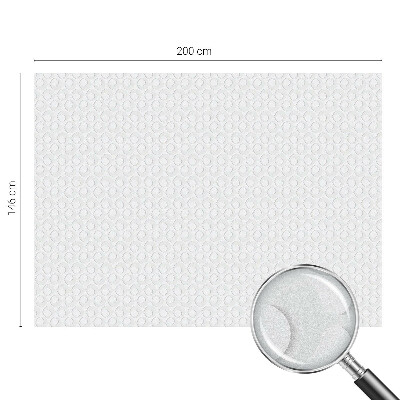 Sticker fenêtre vitrail adhésif formes géométriques