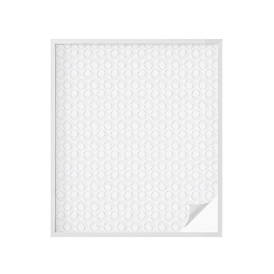 Sticker fenêtre vitrail adhésif formes géométriques