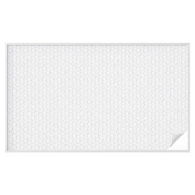 Sticker fenêtre vitrail adhésif formes géométriques