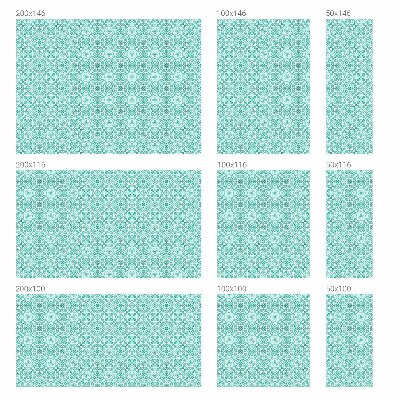 Film occultant pour fenêtre Motif classique