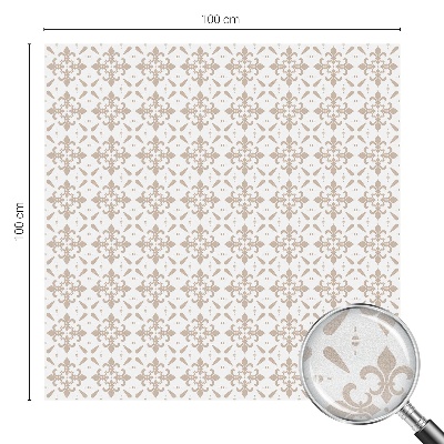 Film solaire fenêtre décoratif aspect vitrail Motifs élégants