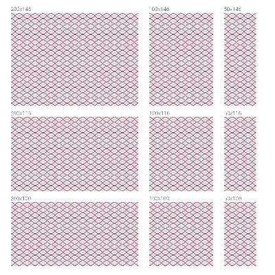 Sticker fenêtre vitrail adhésif formes ovales