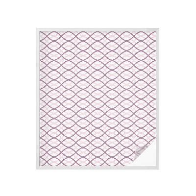 Sticker fenêtre vitrail adhésif formes ovales