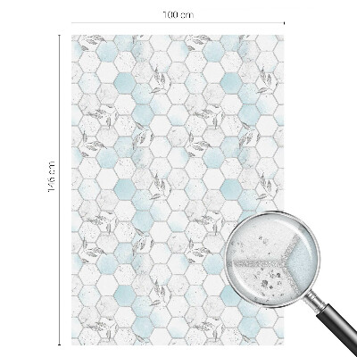 Film occultant pour fenêtre Tuiles en feuilles