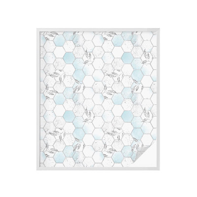 Film occultant pour fenêtre Tuiles en feuilles