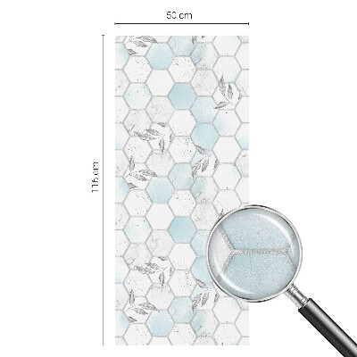 Film occultant pour fenêtre Tuiles en feuilles