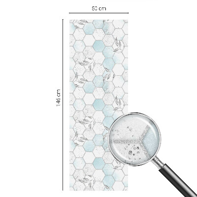 Film occultant pour fenêtre Tuiles en feuilles
