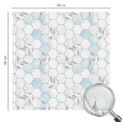 Film occultant pour fenêtre Tuiles en feuilles