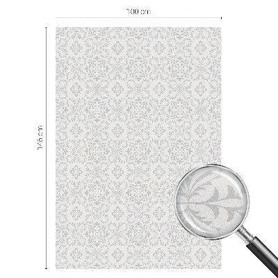 Brise-vue pour fenêtre ornements végétaux