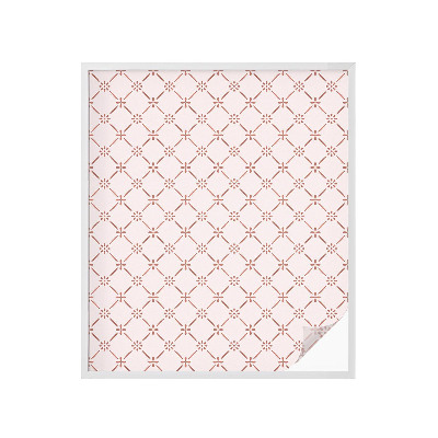 Film solaire fenêtre décoratif aspect vitrail Motifs floraux