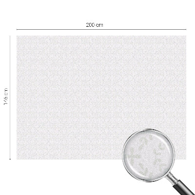 Film occultant pour fenêtre symétrie des plantes