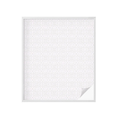 Film occultant pour fenêtre symétrie des plantes