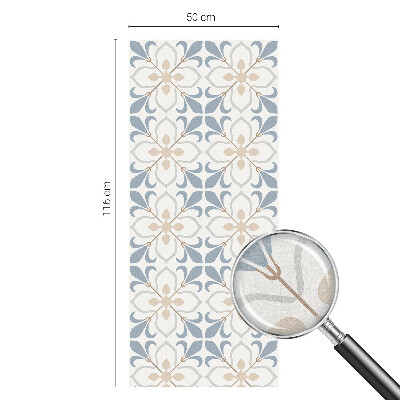 Film adhésif pour vitrage dépoli vitrail beauté florale