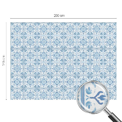 Film solaire fenêtre décoratif aspect vitrail ornements floraux