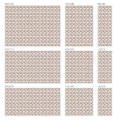 Brise-vue pour fenêtre Motif en éventail