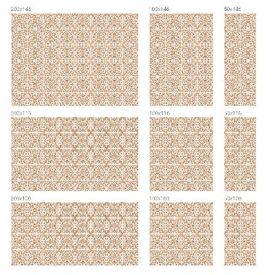 Film occultant pour fenêtre Ornement classique