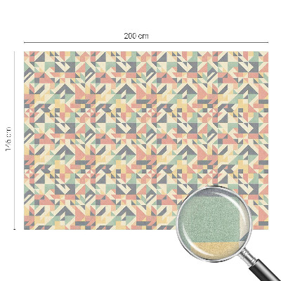 Film adhésif pour vitrage dépoli vitrail L'énergie de la géométrie