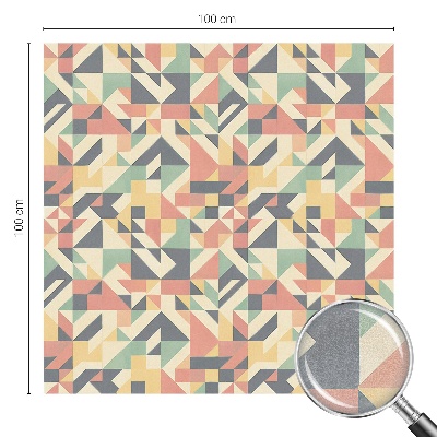 Film adhésif pour vitrage dépoli vitrail L'énergie de la géométrie