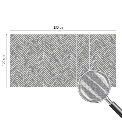 Brise-vue pour fenêtre Motif en zigzag