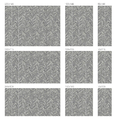 Brise-vue pour fenêtre Motif en zigzag