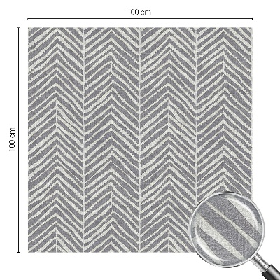 Brise-vue pour fenêtre Motif en zigzag