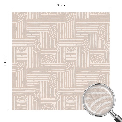 Film occultant pour fenêtre Motif géométrique