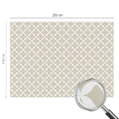 Film occultant pour fenêtre feuilles géométriques