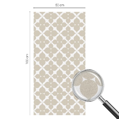 Film occultant pour fenêtre feuilles géométriques