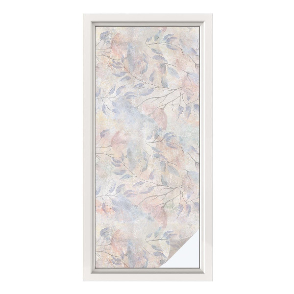 Film adhésif pour vitrage dépoli vitrail Effet de changement