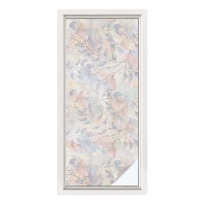 Film adhésif pour vitrage dépoli vitrail Effet de changement