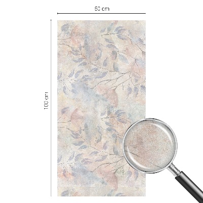 Film adhésif pour vitrage dépoli vitrail Effet de changement