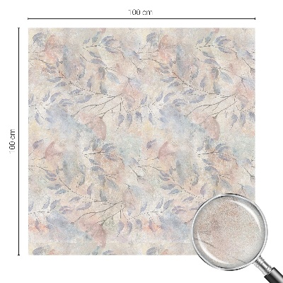 Film adhésif pour vitrage dépoli vitrail Effet de changement