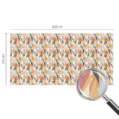 Film solaire fenêtre décoratif aspect vitrail énergie botanique